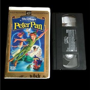 Disney Peter Pan VHS Tape